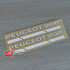 استیکر شبرنگ گل پخش کن طرح PEUGEOT SPORT - کد 10390