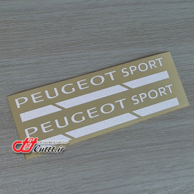 استیکر شبرنگ گل پخش کن طرح PEUGEOT SPORT - کد 10390