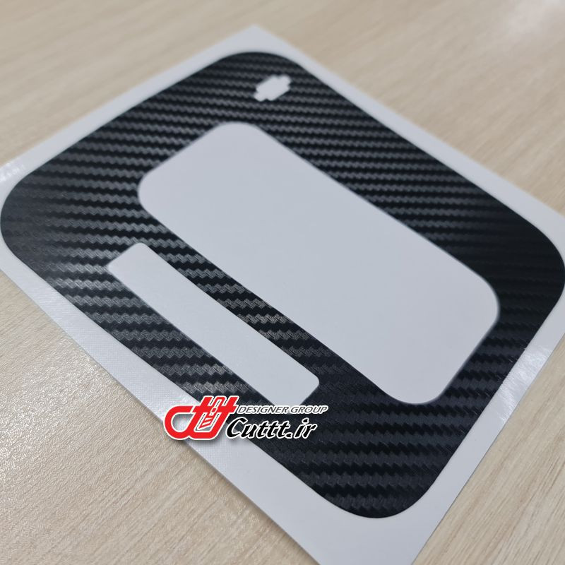 کاور لیور دنده لیفان X50 اتوماتیک - کربن مشکی - کد 10855/1