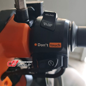 استیکر تزریقی طرح Don’t Touch - کد 10872