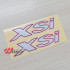 استیکر تزریقی شبرنگ گل پخش کن طرح XSI - کد 10642