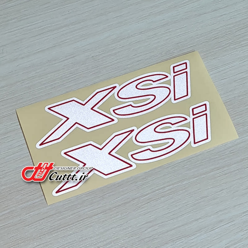 استیکر تزریقی شبرنگ گل پخش کن طرح XSI - کد 10642