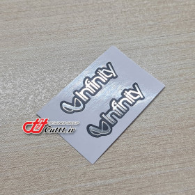 استیکر تزریقی طرح INFINITY - کد 10412