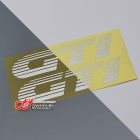استیکر شبرنگ گل پخش کن طرح GTI - کد 10712